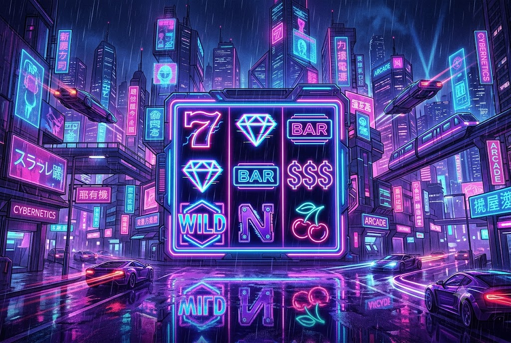 Neon City Cyberpunk Slot Game on JILI17-PH